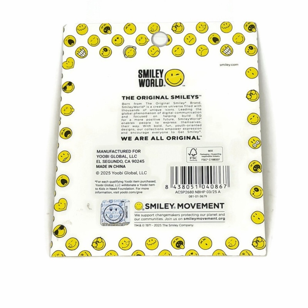 Yoobi SmileyWorld Sticker Patches - Picture 2 of 3